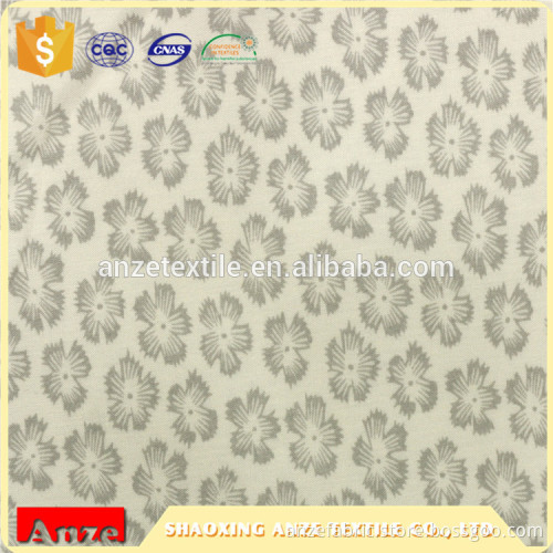 snowflake printed sea island cotton voile fabric